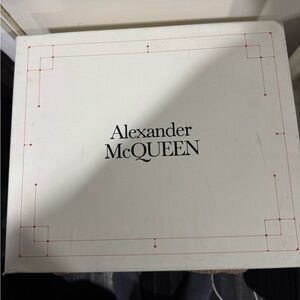 Alexander McQueen Black Liquid Chelsea Boots